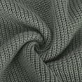 thumbnail image 6 of Samickarr Half Zip Pullover Sweaters For Women Casual Long Sleeve Solid V Neck Collar Ribbed Knitted Loose Slouchy Jumper Tops, 6 of 7