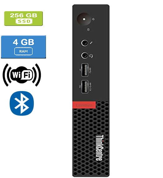 Remis à Neuf : LENOVO M910 TINY Intel Core i5-6500T 2.50 GHz, 4 Go, 256 Go SSD, Win 10 Pro