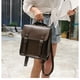 thumbnail image 5 of Mochila vintage, bolsa de cuero PU para mujer, mochila escolar de moda para niñas, bolsa de hombro para ocio, 5 of 5