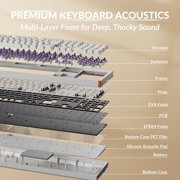 Keychron K10 HE 100% TKL Wireless RGB Hall Effect Magnetic Switch Keyboard, Rapid Trigger, QMK, 2.4G/BT