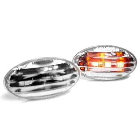 - 01-06 MINI COOPER / COOPER S LED SIDE MARKER LIGHTS - CRYSTAL CLEAR