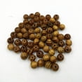 thumbnail image 3 of 25 Pedazos Calabash Forma De De Pino Sueltas Joyería Haciendo 27mm Macarena Perlas De Madera, 3 of 7