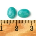 thumbnail image 3 of 50pcs Natural Amazonite Cabochons Oval 8~8.5x6~6.5x2.5~3.5mm, 3 of 3