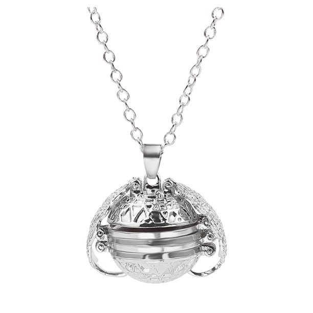 Collar para mujer, joyería para mujer, collar retráctil con forma de ala y foto, collar con proyección de regalo.