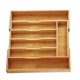thumbnail image 1 of Bandeja de utensilios extensible para cocina, organizador de cajones de cocina resistente y multifuncional, organizador de cubiertos, utensilios de B, 1 of 9