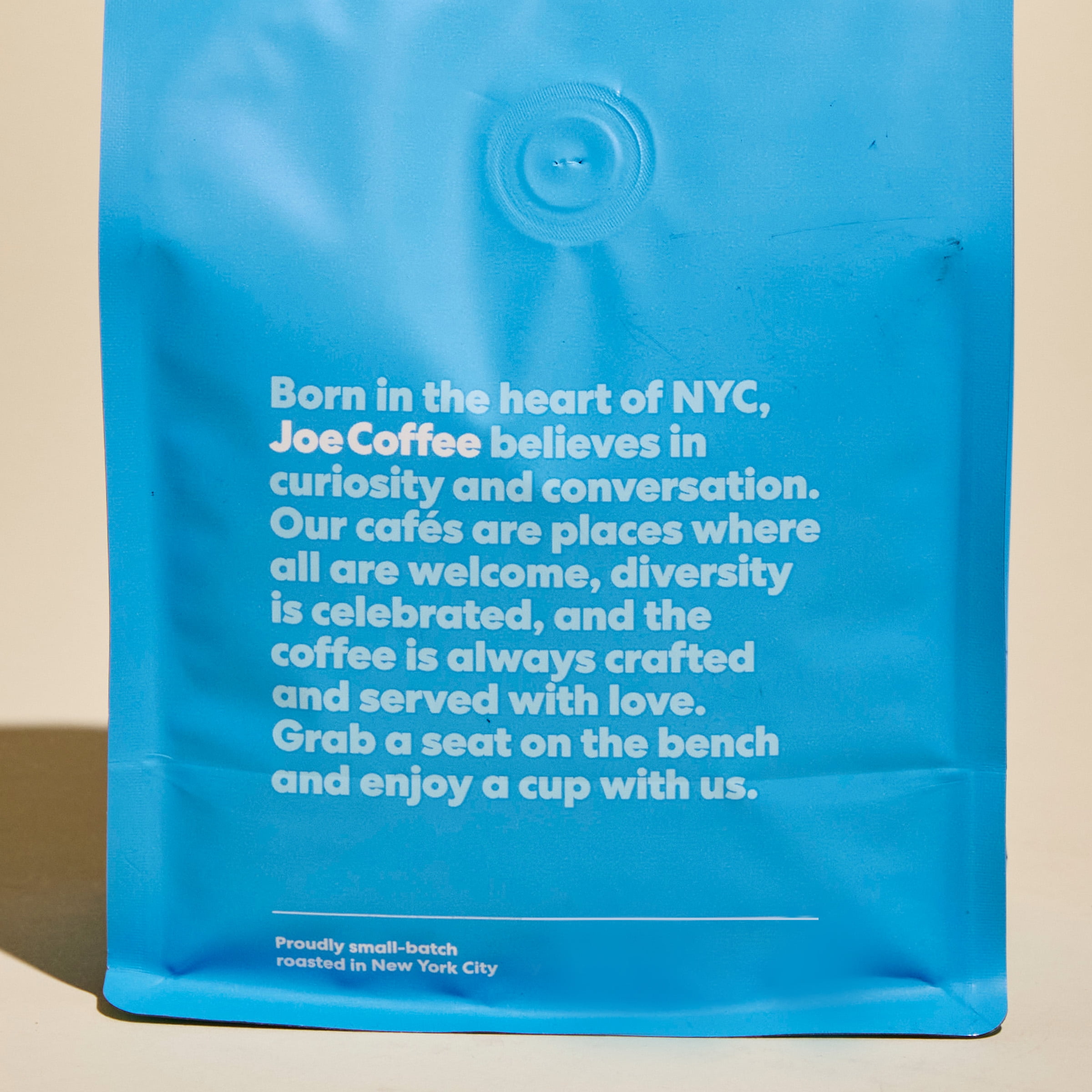 Joe Coffee Company - The Amsterdam Ground Specialty Coffee, 12 oz Bag | NYC Roaster, Rainforest Alliance Certified, Kosher, Climate-Friendly