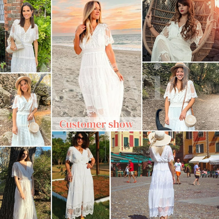 Walmart white hotsell maxi dress