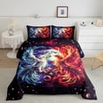thumbnail image 2 of Castle Fairy Animal Phoenix Queen Comforter Set,Chinese Mythology Bedding Comforter Set, 2 of 8
