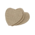 thumbnail image 4 of MERRYHAPY 10Ud Piezas De Hessian Burlap Corazón Para Decorar Bodas Y Manualidades Elegantes, 4 of 5