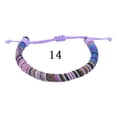 thumbnail image 2 of JINLUO 8PCS Rainbow Braided Friendship Bracelets Adjustable Handmade Multicolor Stackable Stretch Bulk Wrap Bracelets for Women Girls Summer Gatherings Holiday Gift Jewelry, 2 of 12