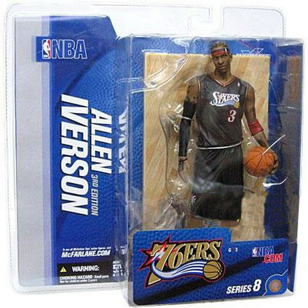 McFarlane NBA Sports Picks Series 8 Allen Iverson Action Figure [Black