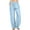 Light Blue, variant on gbyLJF Women's Linen Pants Plus Size Wide Leg Pants Loose Drawstring High Waist Palazzo Trousers with Pockets Wine XXL