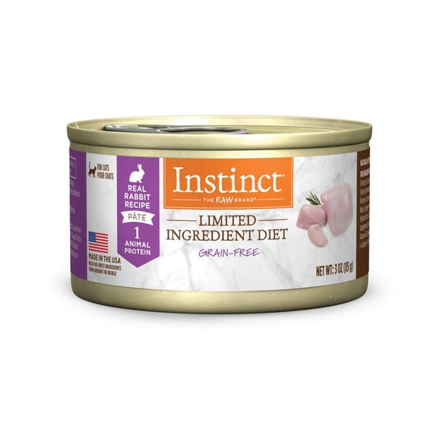 Instinct Limited Ingredient Diet Grain Free Real Rabbit Recipe Natural ...