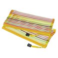 thumbnail image 1 of Malla Cremallera Bolsas Unique Bargains B6 Amarillo Paquete de 6, 1 of 5