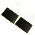 thumbnail image 3 of 2 Pcs Chalk Blackboard Wooden Chalkboard Notice Boards Wedding Decor Board, 3 of 8