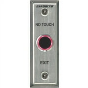 "Seco-Larm SD-9163-KSQ ""No Touch"" RTE Plate with Adjustable Delay Timer, Outdoor Use, Slimline"