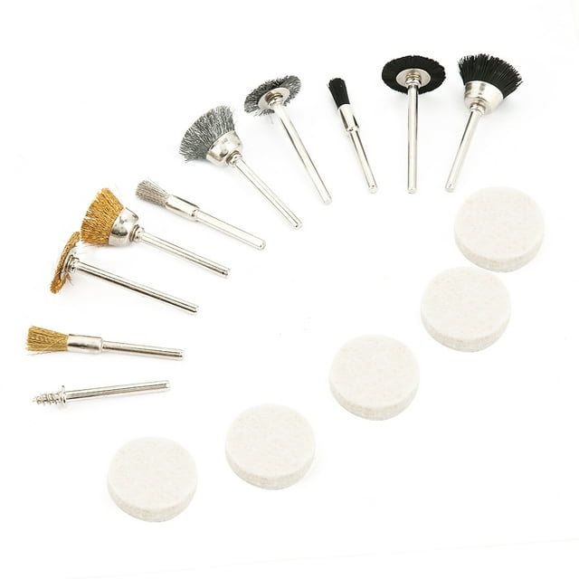 Wire Wheel Brush,15pcs Wire Wheel Brush Wire Wheel Brush Set Grinding Kit Performance Driven