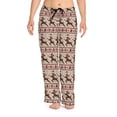 thumbnail image 3 of Christmas Ugly Reindeer Women's Pajama Pants, 3 of 4