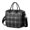 Black and White, variant on Rainbow Checkered Pattern Insulated Leakproof Lunch Box for Women, Large Lunch Bag for Tween Teen Adult, Loncheras Para Mujer for Work Beach Travel Picnic Camping