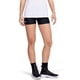 thumbnail image 1 of Shorty Under Armour Team 3 para mujer, talla XL, color negro y blanco, 1 of 4