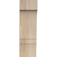 thumbnail image 2 of 5 1/2"W x 6"D x 18"H Balboa Smooth Knee Brace, Douglas Fir, 2 of 4