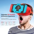 thumbnail image 2 of Gafas de realidad virtual para Nintendo Switch y Switch OLED, con lentes HD ajustables, cómoda correa para la cabeza, gafas 3D Labo VR Kit para accesorios Switch, 2 of 7