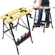 thumbnail image 1 of Mastery Brand Mesa de Trabajo Multiusos Plegable y Ajustable, Banco de Trabajo Portátil para Carpintería y Taller, Soporta hasta 80 kg, 1 of 4