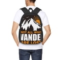 thumbnail image 6 of Daiia Not All Who Wander Are Lost4 Backpack for Men and Women -Durable Backpack Large Capacity, Water-Resistant Bag with Adjustable Straps and Laptop Compartment, 6 of 9