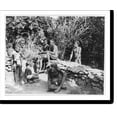 thumbnail image 2 of Historic Framed Print, New Hebrides men and boys, 17-7/8" x 21-7/8", 2 of 9