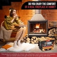 thumbnail image 2 of Fatwood Fire Starter Sticks 10 lb – 100% Natural, Resin-Rich Kindling for Fireplace, Wood Stove, Fire Pit & Campfire – Quick-Ignite Pine Wood Starter Logs – Clean Burn, Indoor/Outdoor – Easy Lighting, 2 of 7