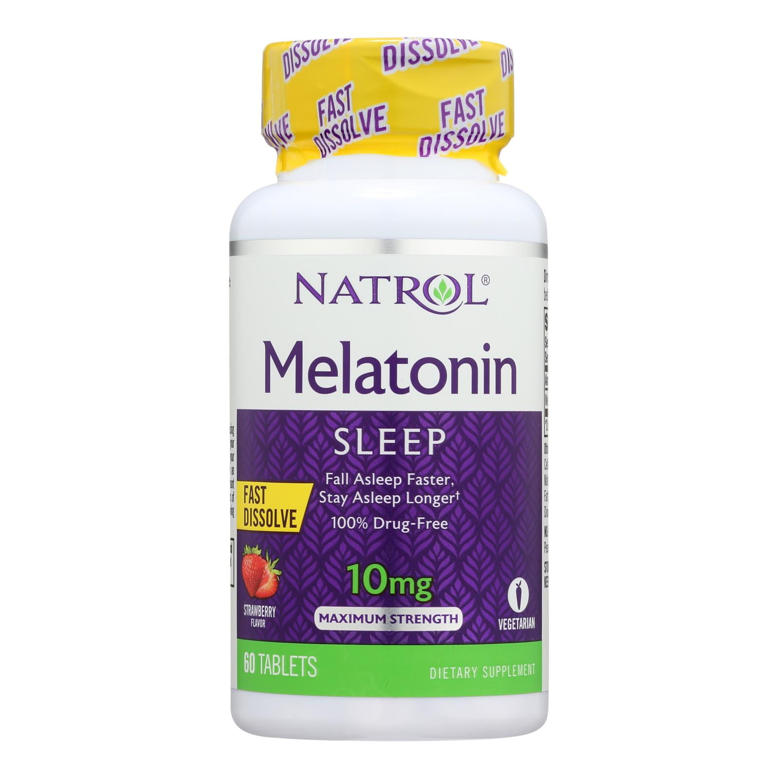 pack of 1-Natrol Melatonin - 10 mg - 60 Tablets - Walmart ... pack of 1-Natrol Melatonin - 10 mg - 60 Tablets - Walmart ...