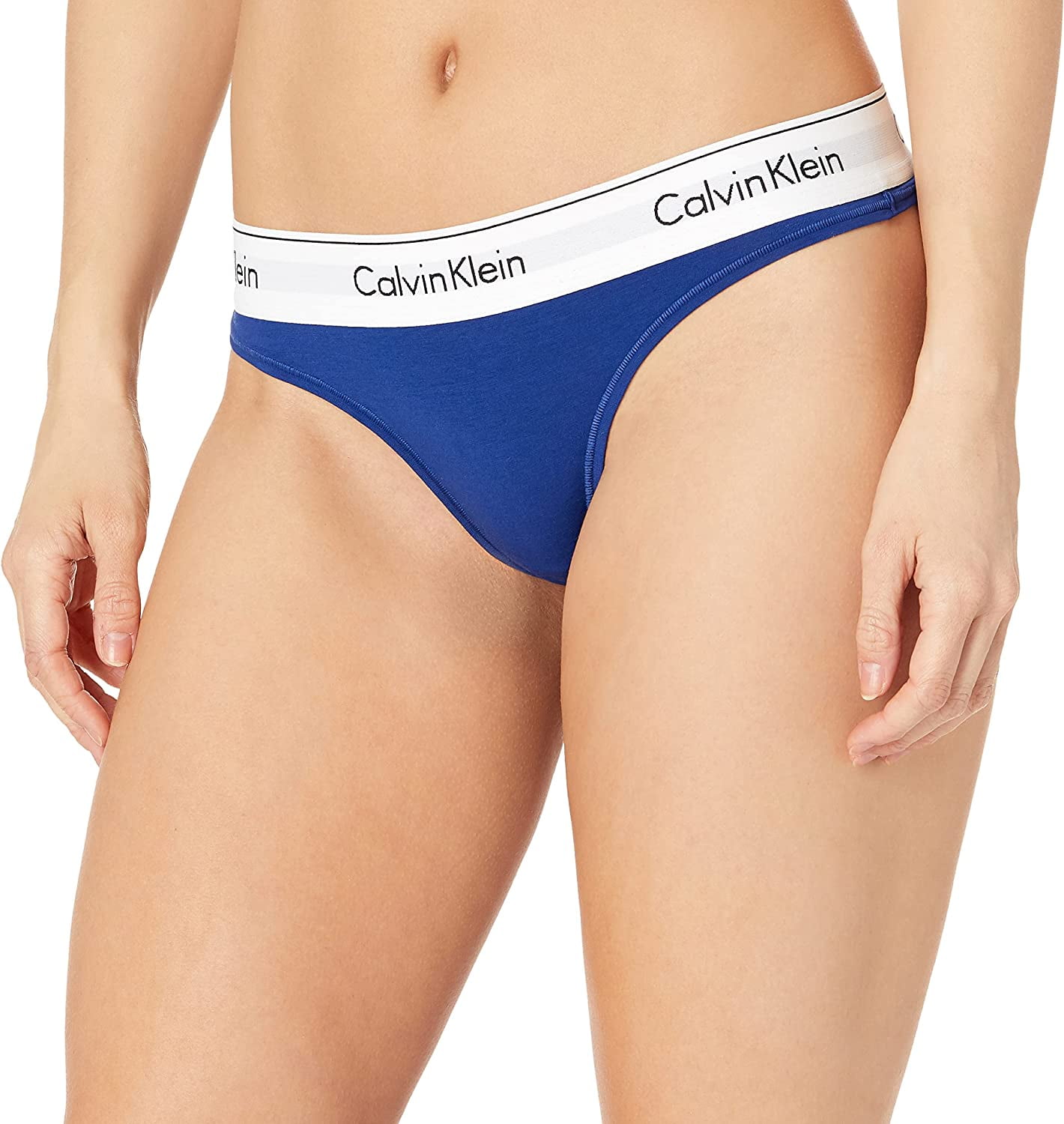 Calvin Klein Women's Modern Cotton Thong-Panty - Walmart.com