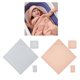 thumbnail image 2 of Baby Hooded Bath Towel Shower Towel Face Towel BreathableQuick-Drying Soft Bathrobe Blanket Children Infant Poncho Orange pink, 2 of 4