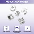 thumbnail image 4 of Cam Lock Nut for Furniture, 30pack 14.6x11.5mm Joint Connector Locking Nuts for Panel Connecting, 4 of 6