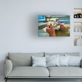 thumbnail image 3 of Ben Heine 'Counting Cash' Canvas Art, 3 of 3