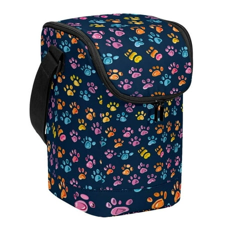 

Anna Cowper Stand-up Picnic Bag for Women/Men Travel Shopper Large Capacity Food Delivery Bag Handbag Insulation Bag Paw