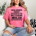 thumbnail image 2 of Real Estate Agent Multitasking Ninja, Crunchberry Comfort Colors T-Shirt, 3XL, 2 of 3