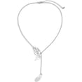thumbnail image 1 of HAHDAXIA Collier Lariat pour Femmes Collier Délicat en Or en Forme de Y avec Perles Collier Papillon Ajustable Collier à Retombée Arrière Bijou Tendance Cadeau pour Mariage, 1 of 6