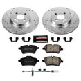 thumbnail image 3 of PowerStop Front Z23 Evolution Sport Carbon-Fiber Ceramic Brake Pad and Drilled & Slotted Rotor Kit Fits: MINI COOPER Select Models K6741, 3 of 10