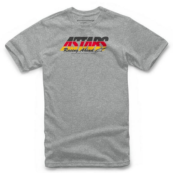 Alpinestars Split Time Mens Short Sleeve T-Shirt Gray Heather LG