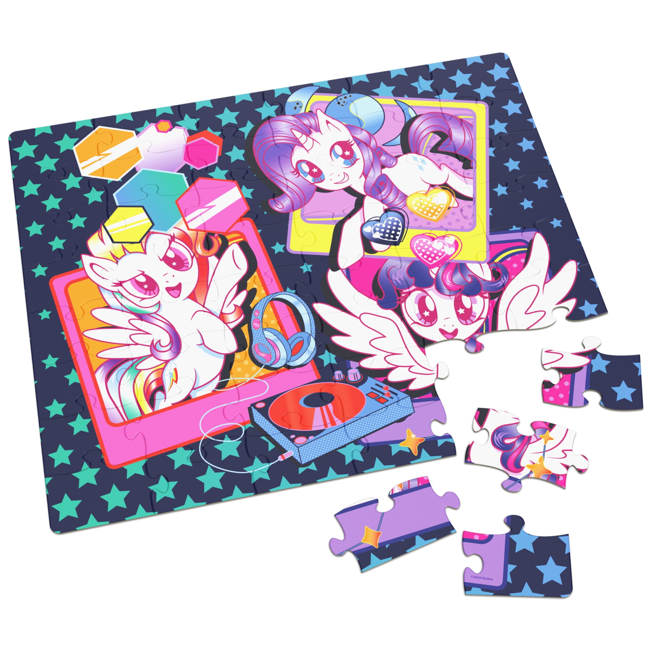 ponyoさま パズル Stained glass Puzzle 126P Ponyo under the sea