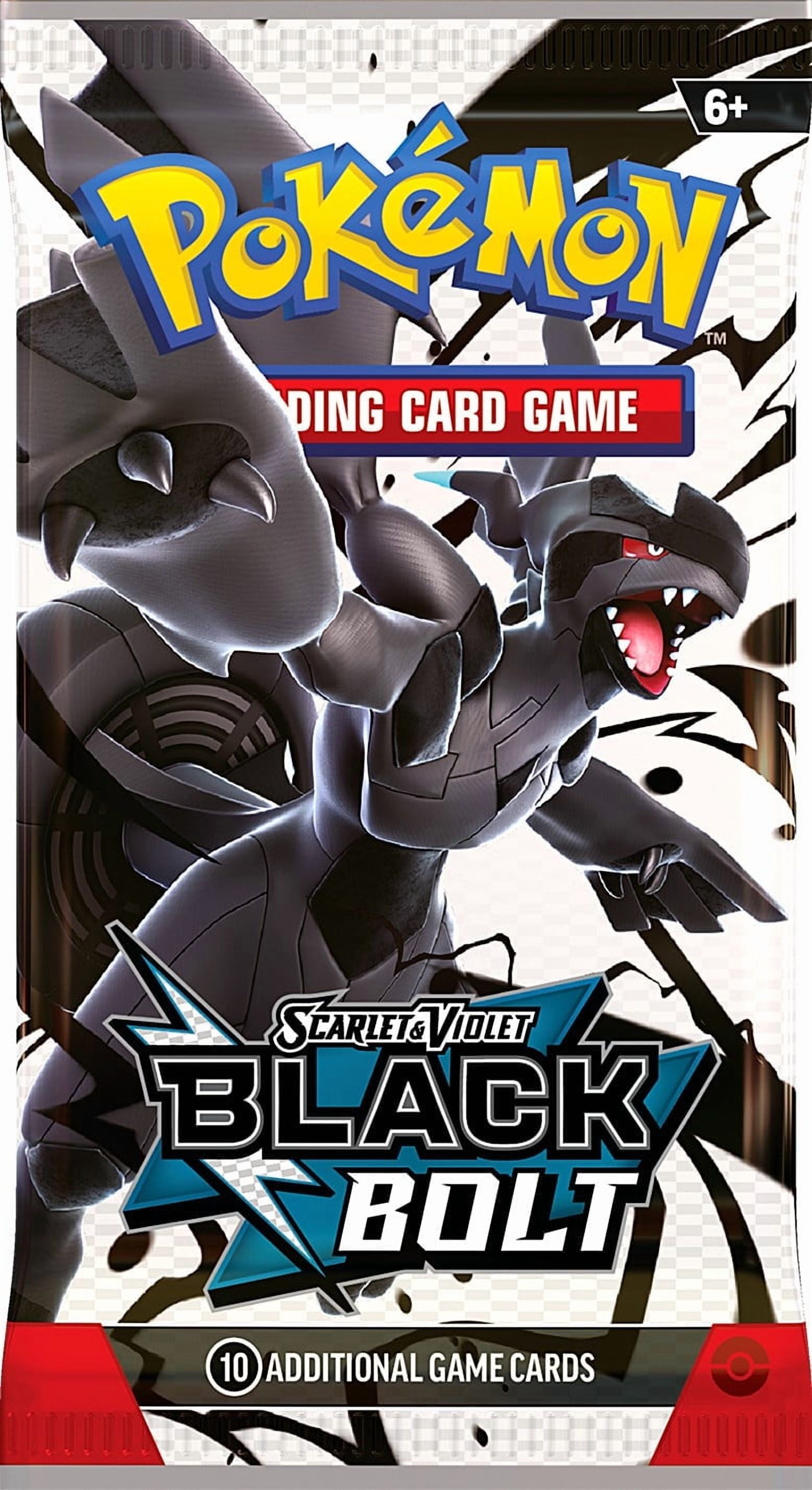 ポケモンカードゲーム Pokemon Card Game Black Bolt 3boxes Pokemon Trading Card Game: Black Bolt Booster Bundle | GameStop