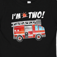 thumbnail image 4 of Inktastic I'm 2 Fire Truck 2nd Birthday Boys or Girls Baby T-Shirt, 4 of 5