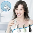 thumbnail image 4 of Cepillo de dientes portátil, hilo dental de agua, limpieza bucal, blanqueamiento doméstico y lavado de dientes, punzón dental eléctrico, 4 of 5