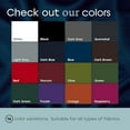 thumbnail image 7 of Fabricoat - Fabric Paint for Furniture - 8.5oz / 250ml Orange - Restore or Change the Color of Couches, Chairs, Upholstery, Soft Furnishings, Car Interiors, Clothing, & Footwear, 7 of 7