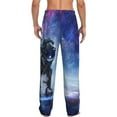 thumbnail image 3 of Balery Men'S Astronauts Start Running Pants,Sleepwear Pants,Pajama Pants,Pj Bottoms Drawstring And Pockets-Medium, 3 of 9
