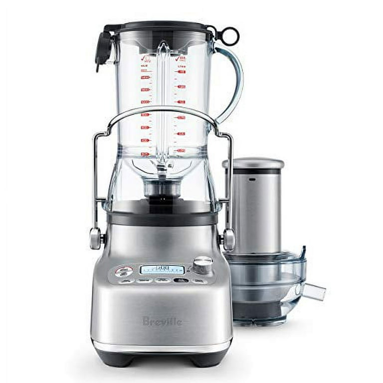 The Breville 3X Bluicer Pro, Brushed Stainless Steel Blender & Juicer in  one, BJB815BSS1BU 