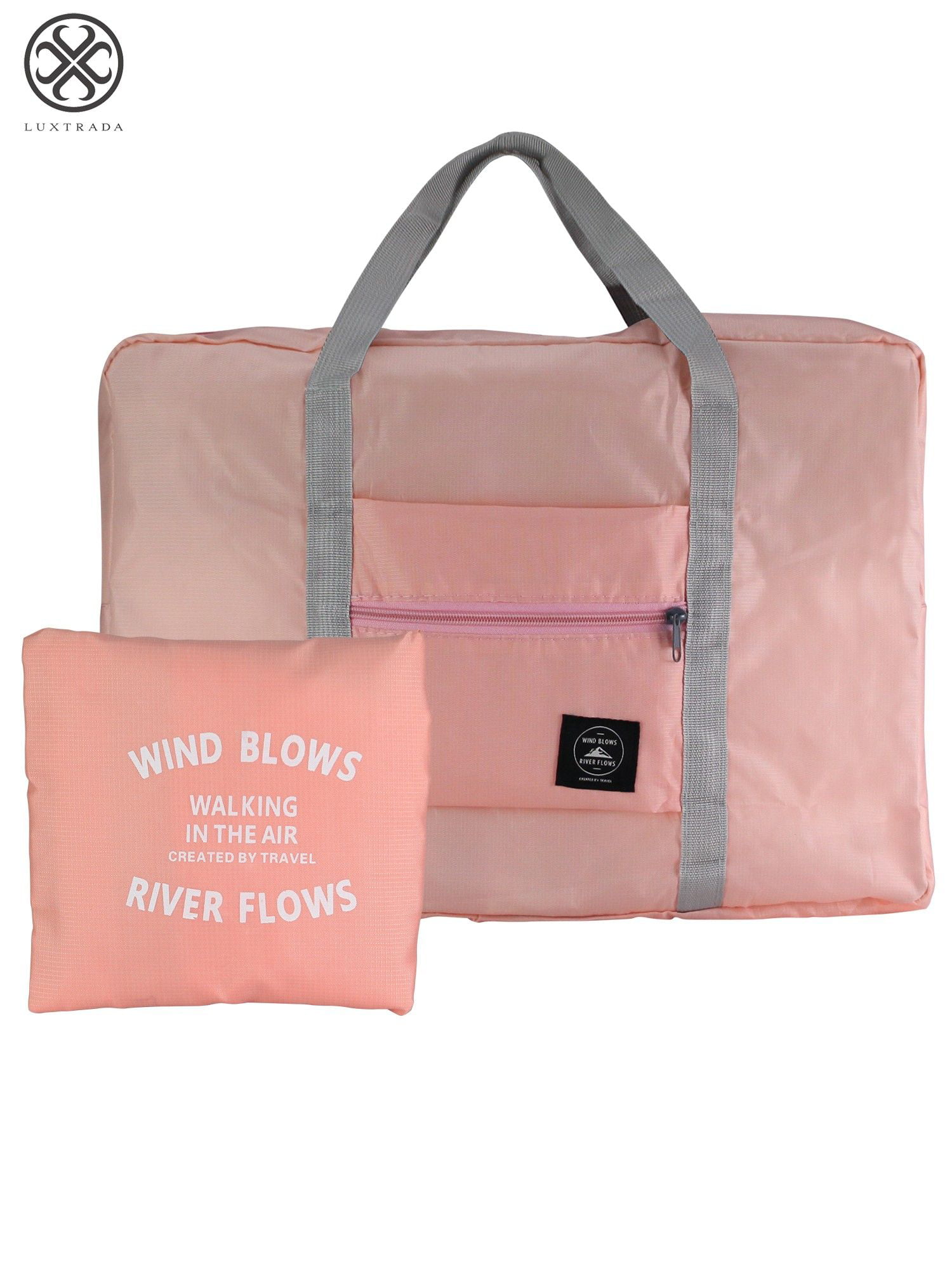 Travel Luggage Duffle Bag Lightweight Portable Handbag Merry Christmas Large Capacity Waterproof Foldable Storage Tote