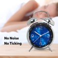 thumbnail image 3 of Reloj despertador para estudiantes, Reloj de escritorio silencioso a la moda para niños, reloj de cuarzo con puntero luminoso creativo, 3 of 5
