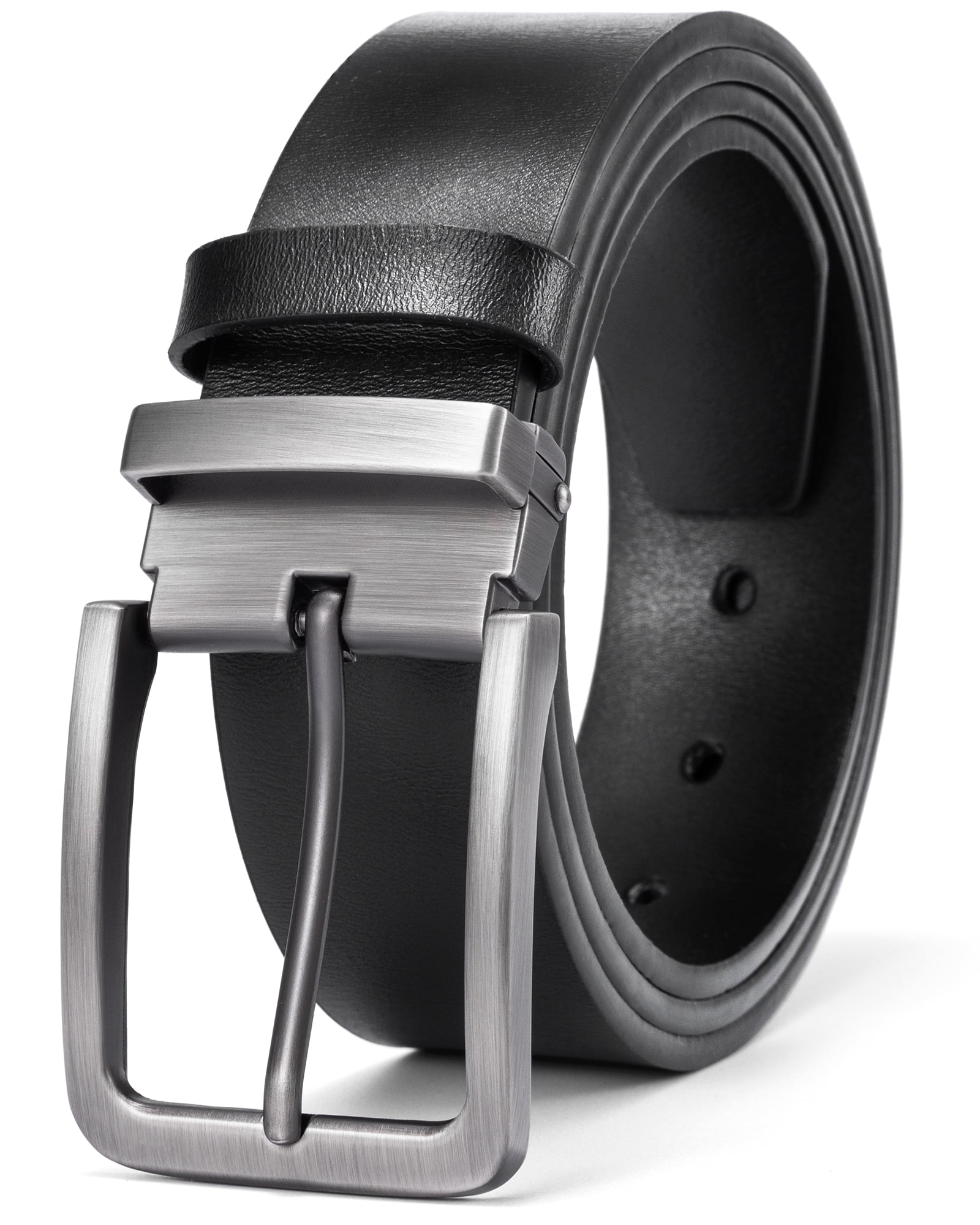 Genuine Leather Dress Belts For Men - Mens Belt For Suits, Jeans, Uniform With Single Prong Buckle - Designed in the USA - Walmart.com Genuine Leather Dress Belts For Men - Mens Belt For Suits, Jeans, Uniform With Single Prong Buckle - Designed in the USA - Walmart.com